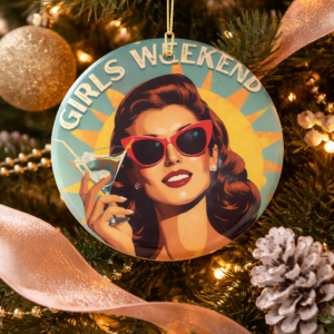 Girls Weekend Keepsake Ornament, (1pc)