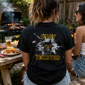 Low-Key Twisted Tee- Jenetically Twisted
