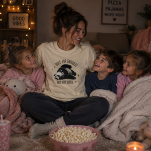 Built for Snuggles Not for Speed Funny Panda Shirt | Cozy Graphic Tee | Cute Introvert Shirt