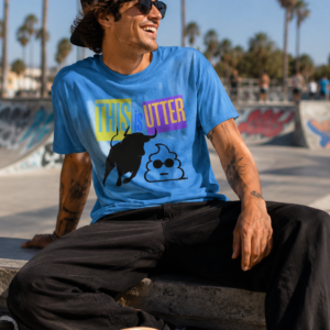 This Is Utter Bull Funny Graphic Tee | Sarcastic Bull Shirt | Funny Men’s T-Shirt