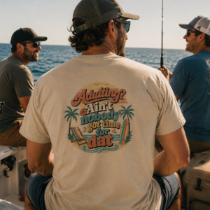 Adulting Ain't Nobody Got Time For Dat T-Shirt — Retro Beach Graphic Tee