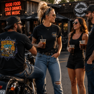 Burnt Out But Still Going Graphic T-Shirt | Funny Burnout Tee | Jenetically Twisted